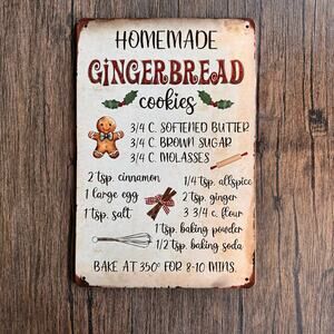 Christmas Sign Metal Sign Home Decor NEW Gift FAST SHIP